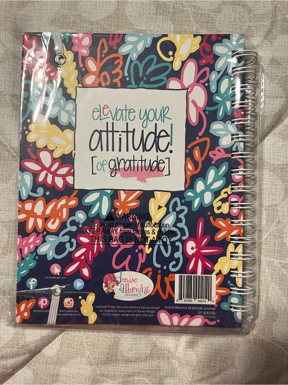 NEW! Denise Albright Gratitude Finder Journal